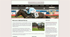 Desktop Screenshot of markwellracing.com.au